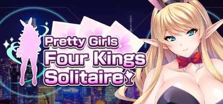Pretty Girls Four Kings Solitaire görsel 1