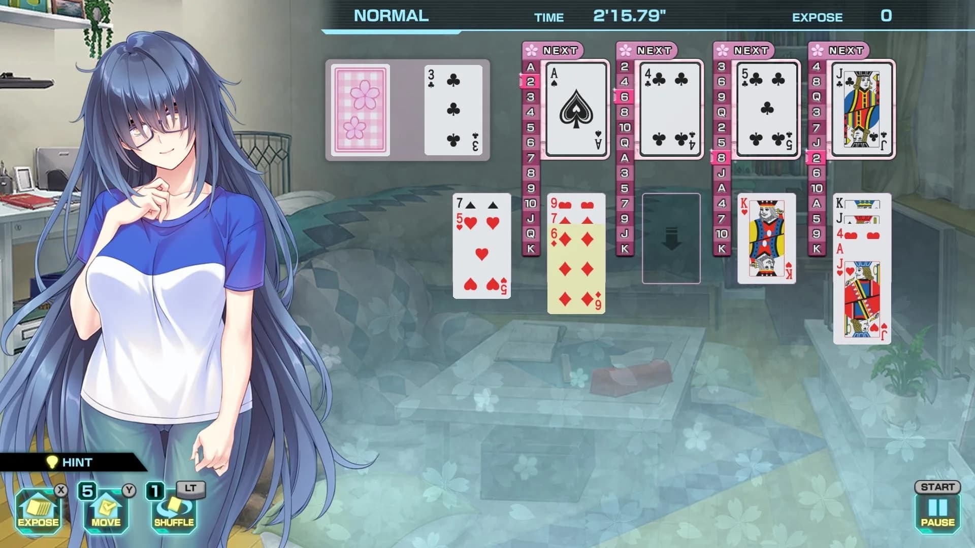 Pretty Girls Four Kings Solitaire görsel 3