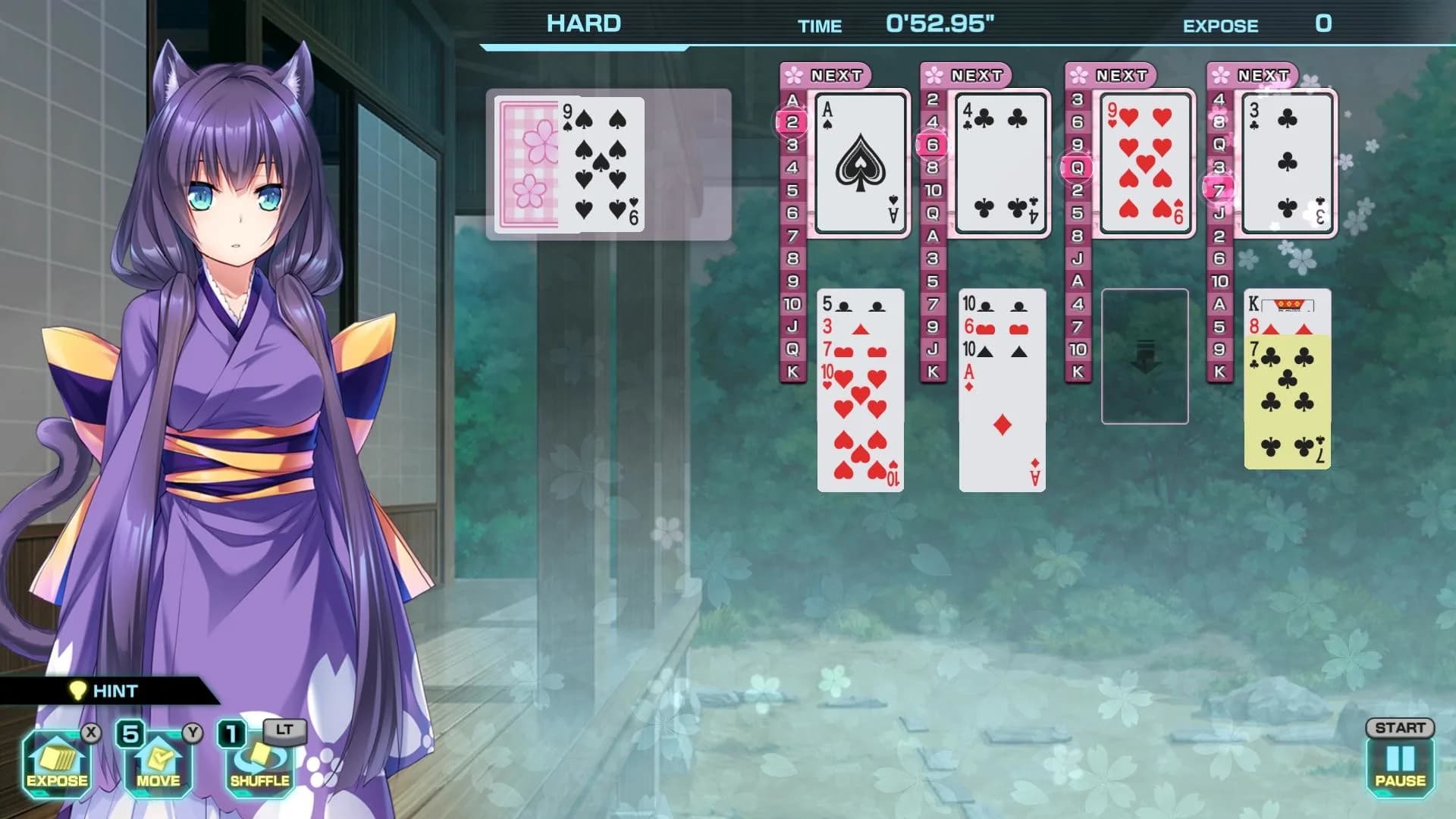 Pretty Girls Four Kings Solitaire görsel 4