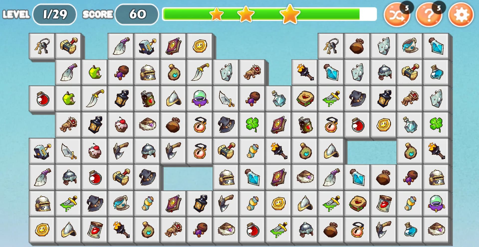 Monsters and Warriors - Onet Match Connect görsel 3