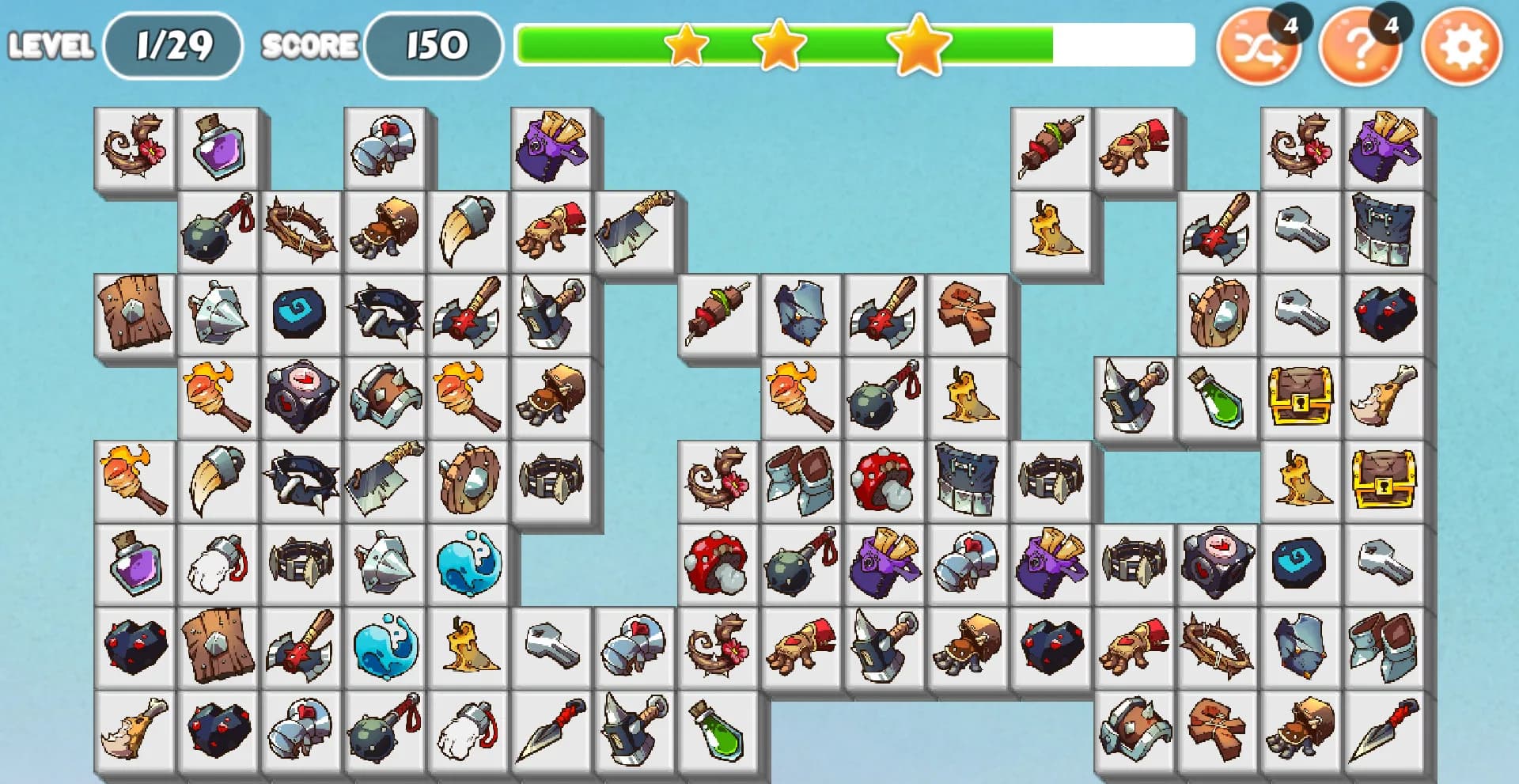 Monsters and Warriors - Onet Match Connect görsel 5