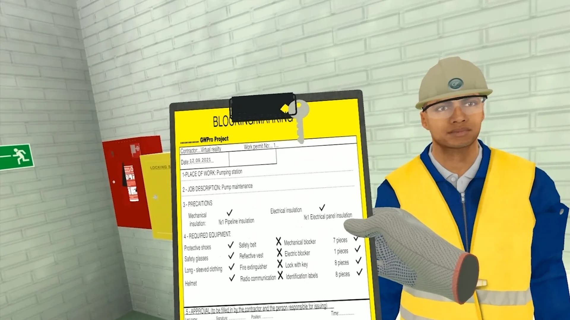 Lockout Tagout (LOTO) VR Training görsel 4