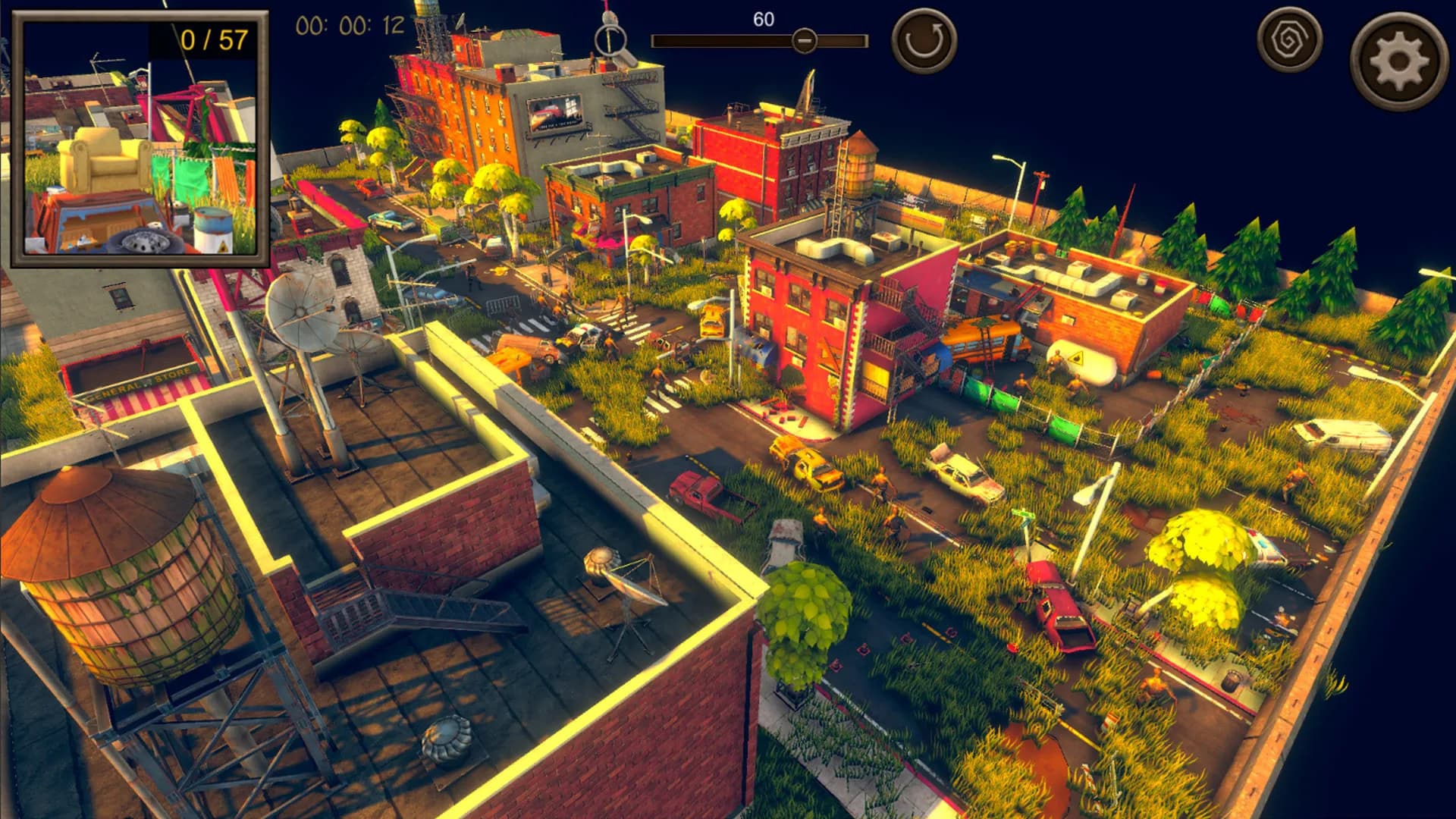 Hidden Post-Apocalyptic Top-Down 3D görsel 2