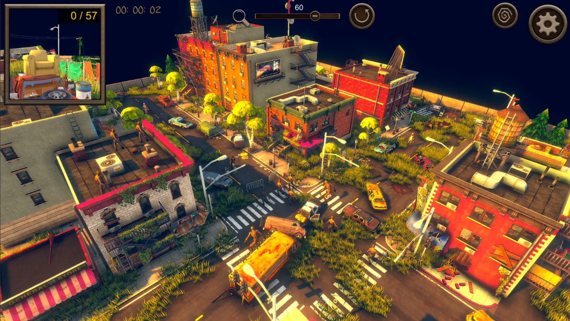 Hidden Post-Apocalyptic Top-Down 3D görsel 4