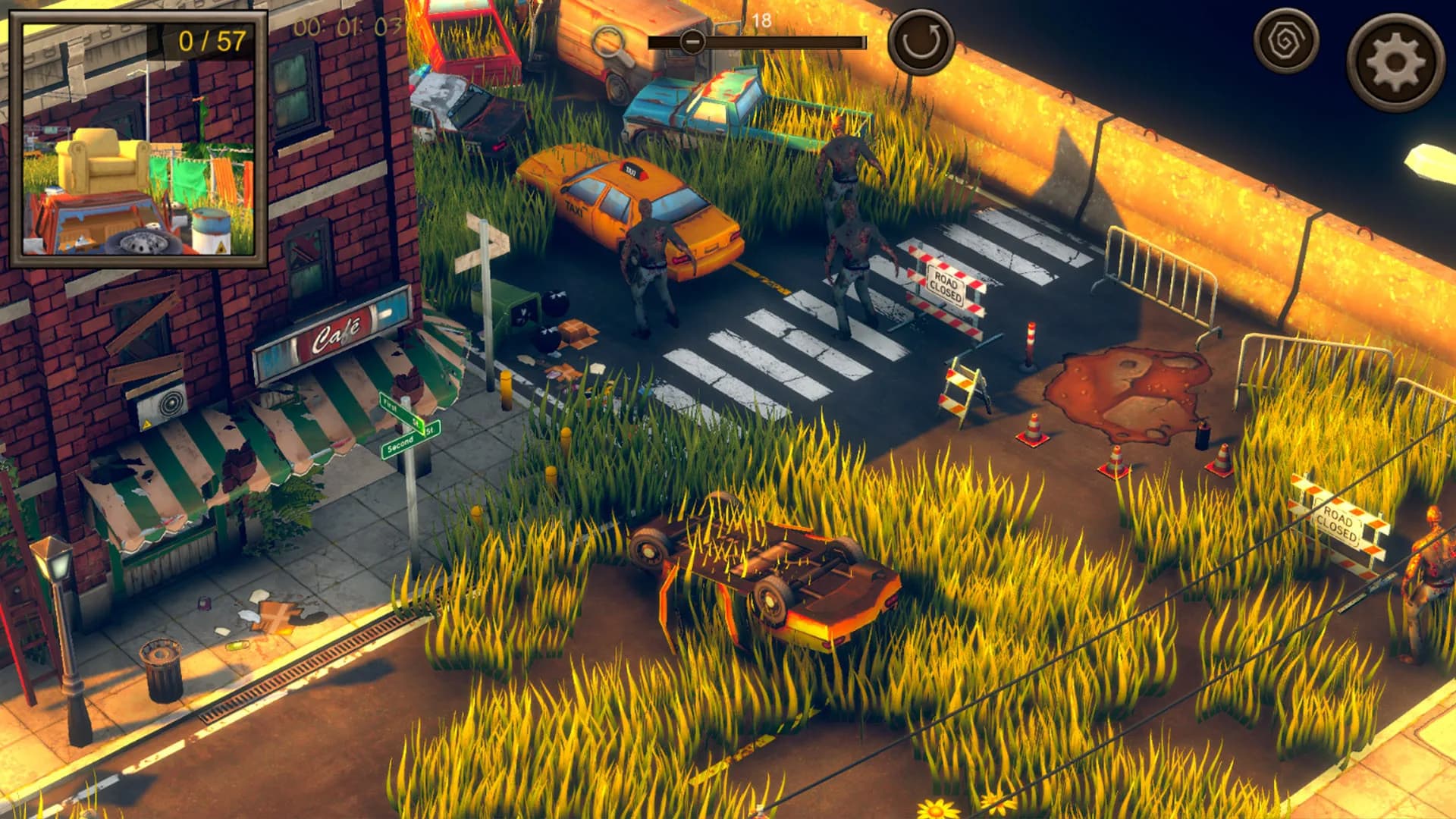 Hidden Post-Apocalyptic Top-Down 3D görsel 5