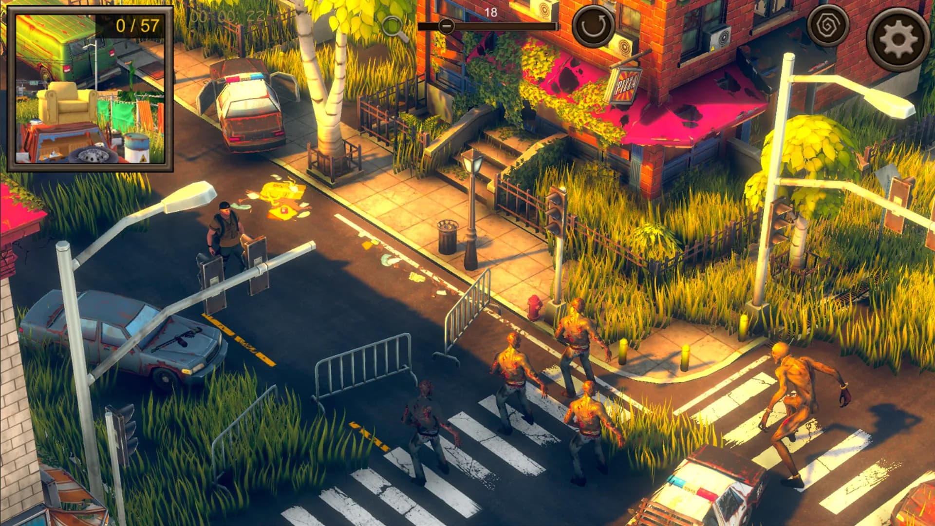 Hidden Post-Apocalyptic Top-Down 3D görsel 6