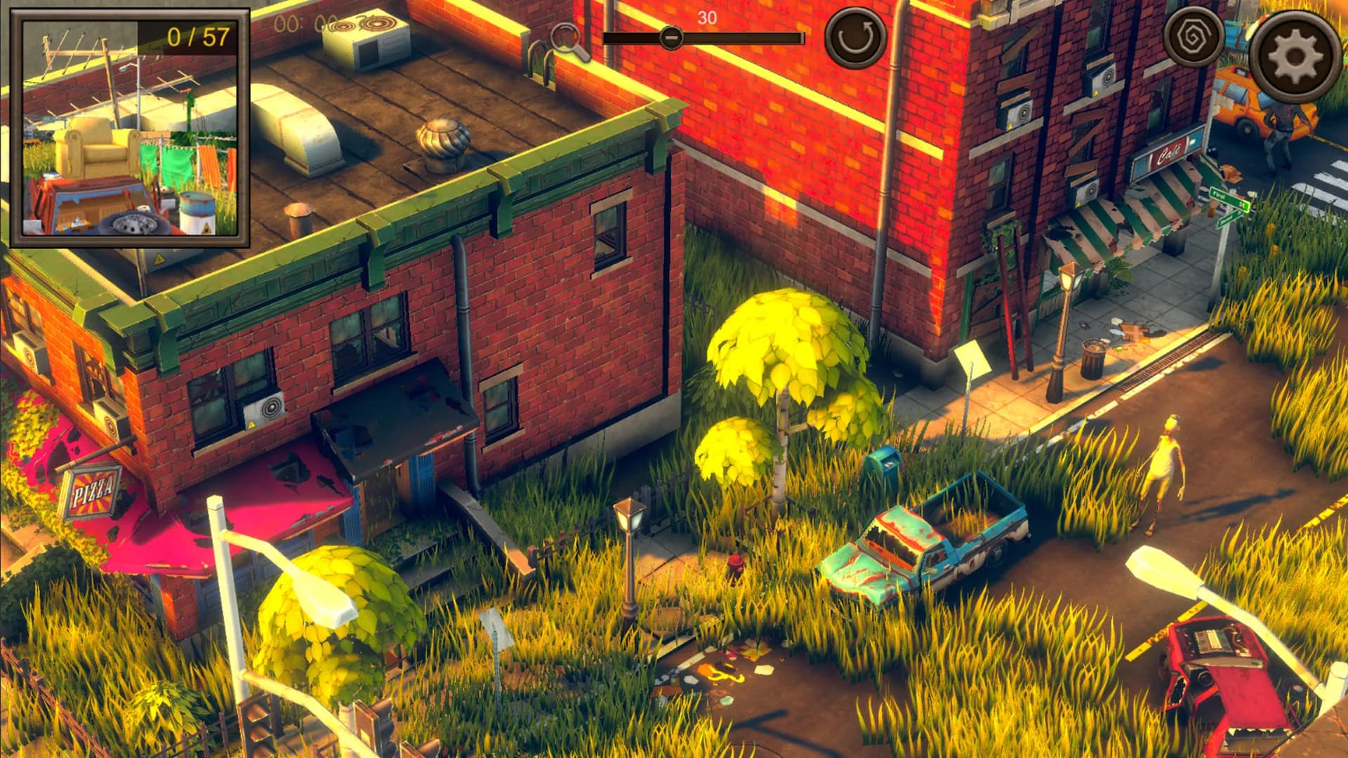 Hidden Post-Apocalyptic Top-Down 3D görsel 7