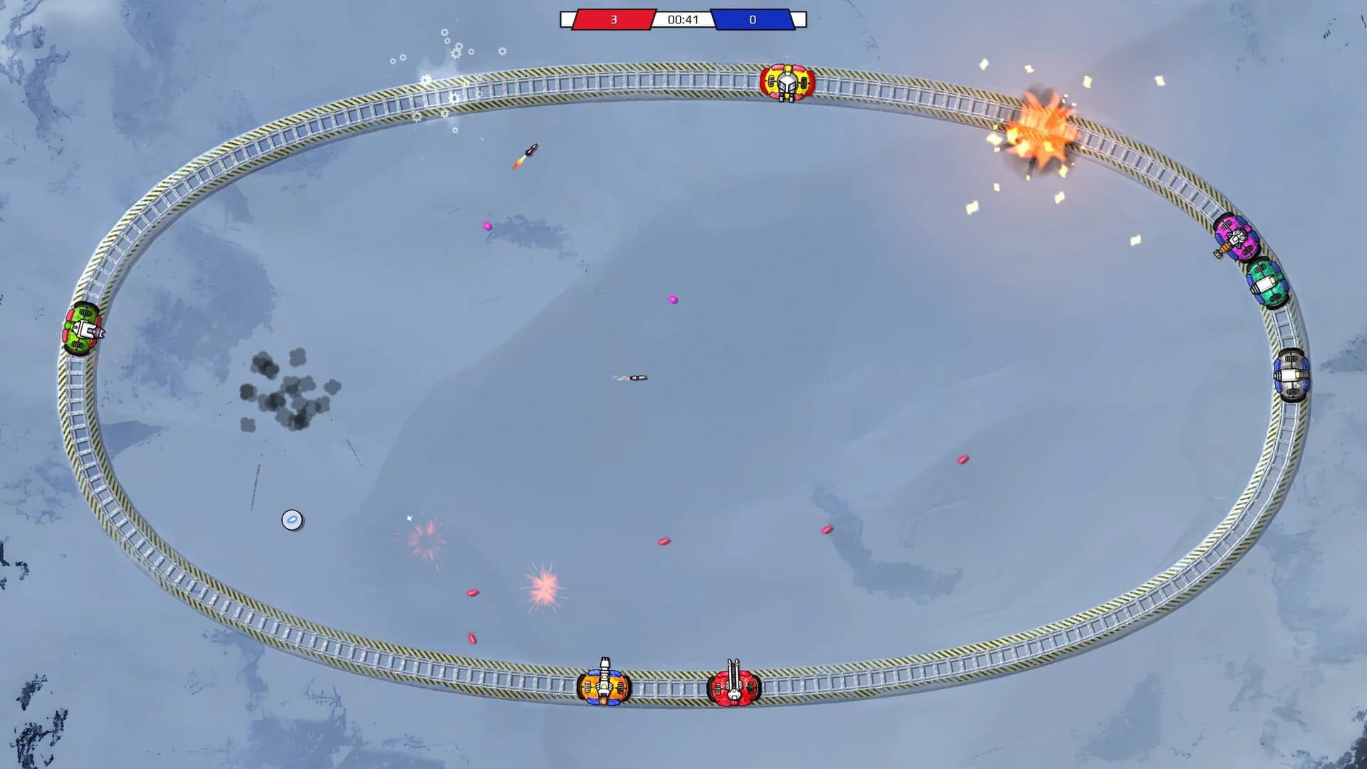 Rail Fights görsel 6