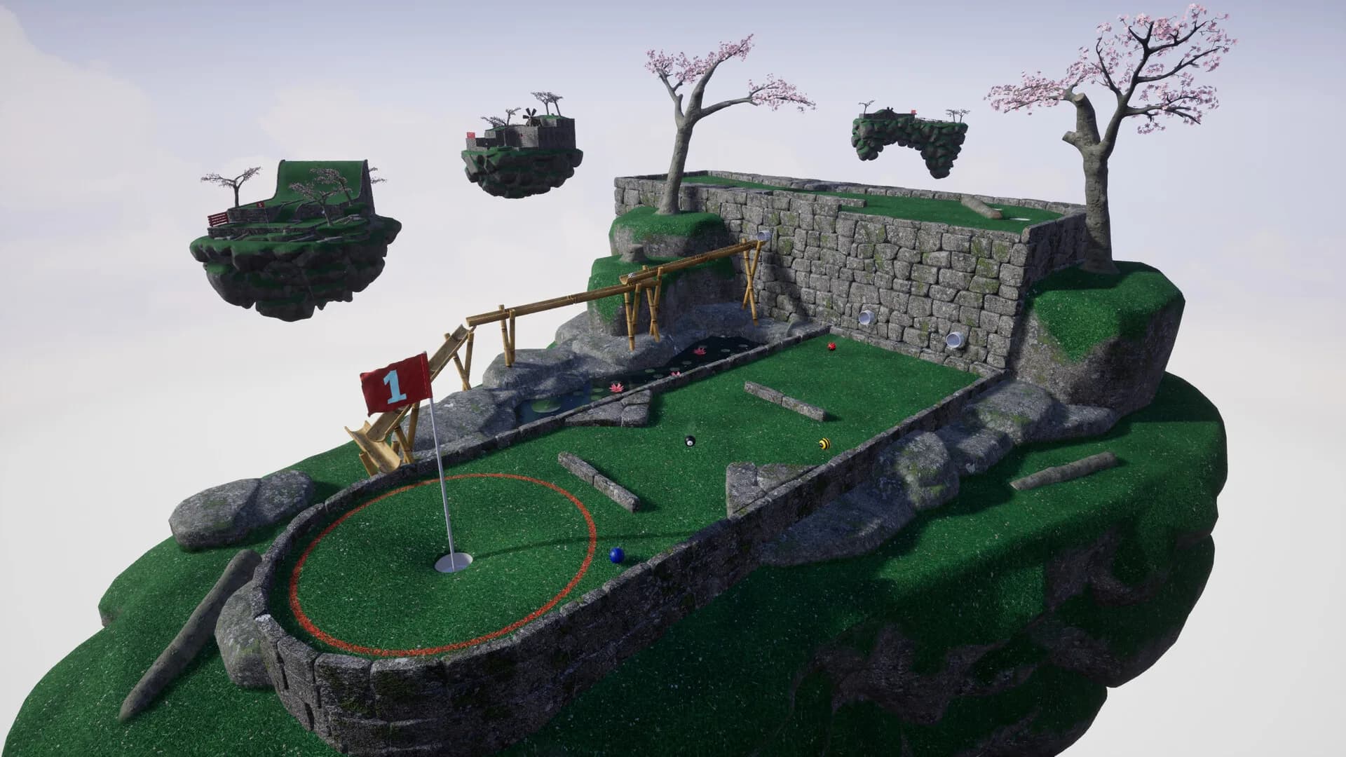 Golfing in Aether görsel 3