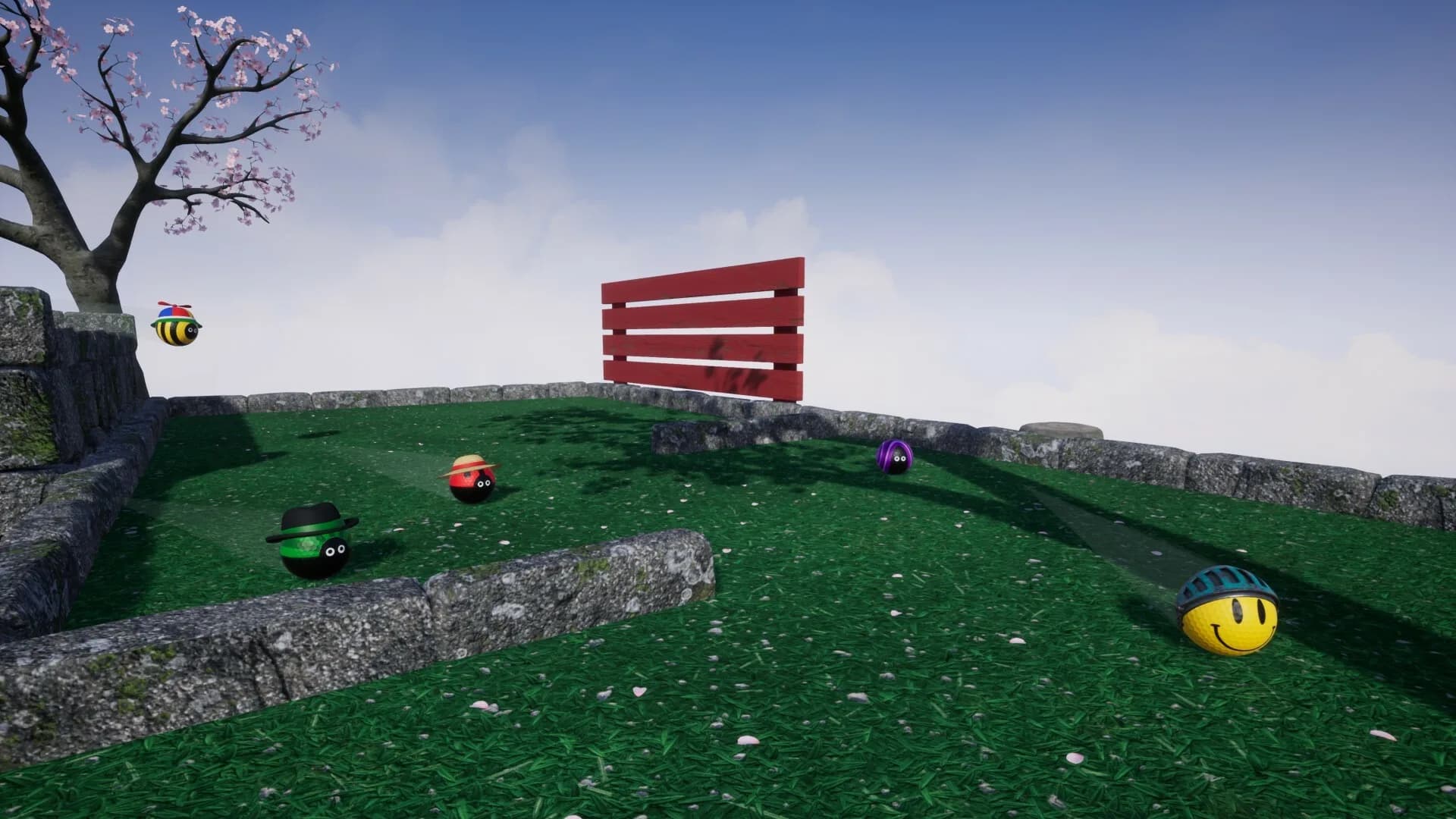 Golfing in Aether görsel 10