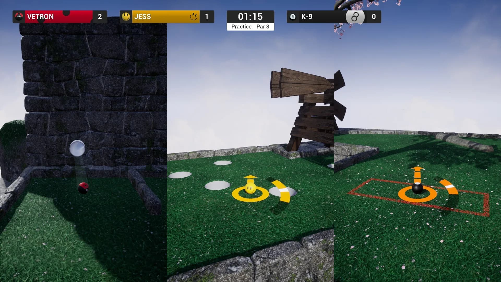Golfing in Aether görsel 11