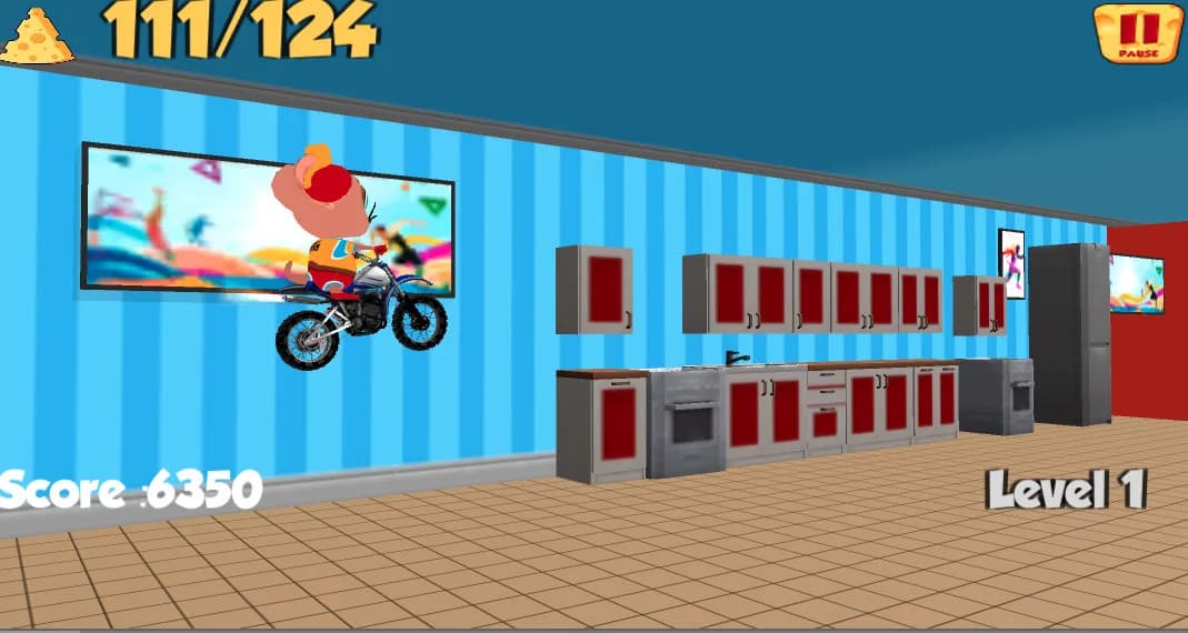 Moto Mouse Stunt Mania görsel 9