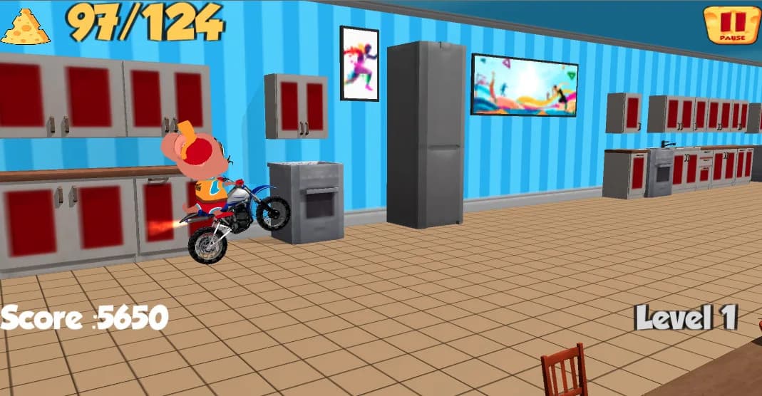 Moto Mouse Stunt Mania görsel 10