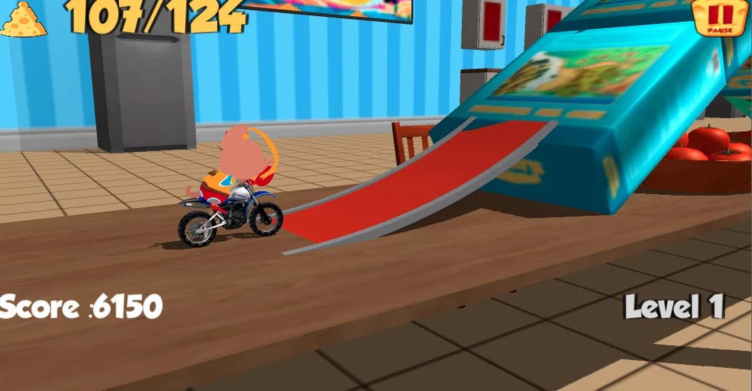Moto Mouse Stunt Mania görsel 11