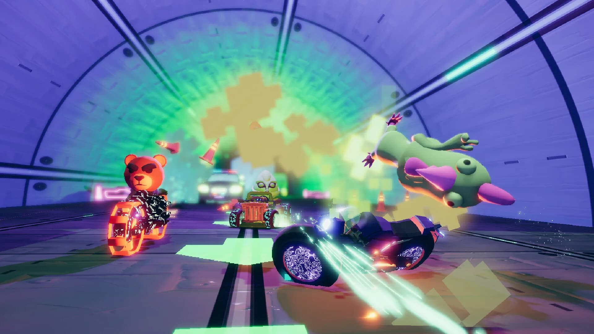 Synthwave Racers görsel 2