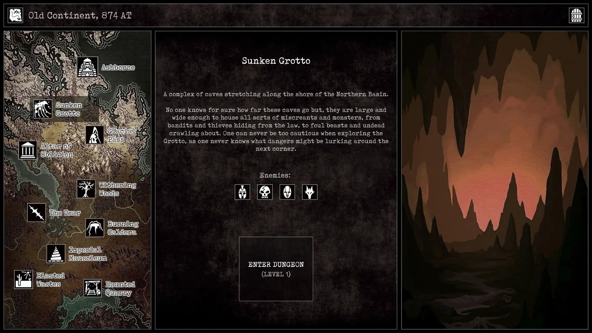 Grim Quest - Old School RPG görsel 3
