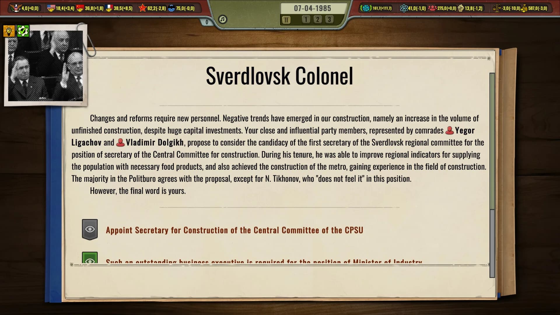 Crisis in the Kremlin: The Cold War görsel 3