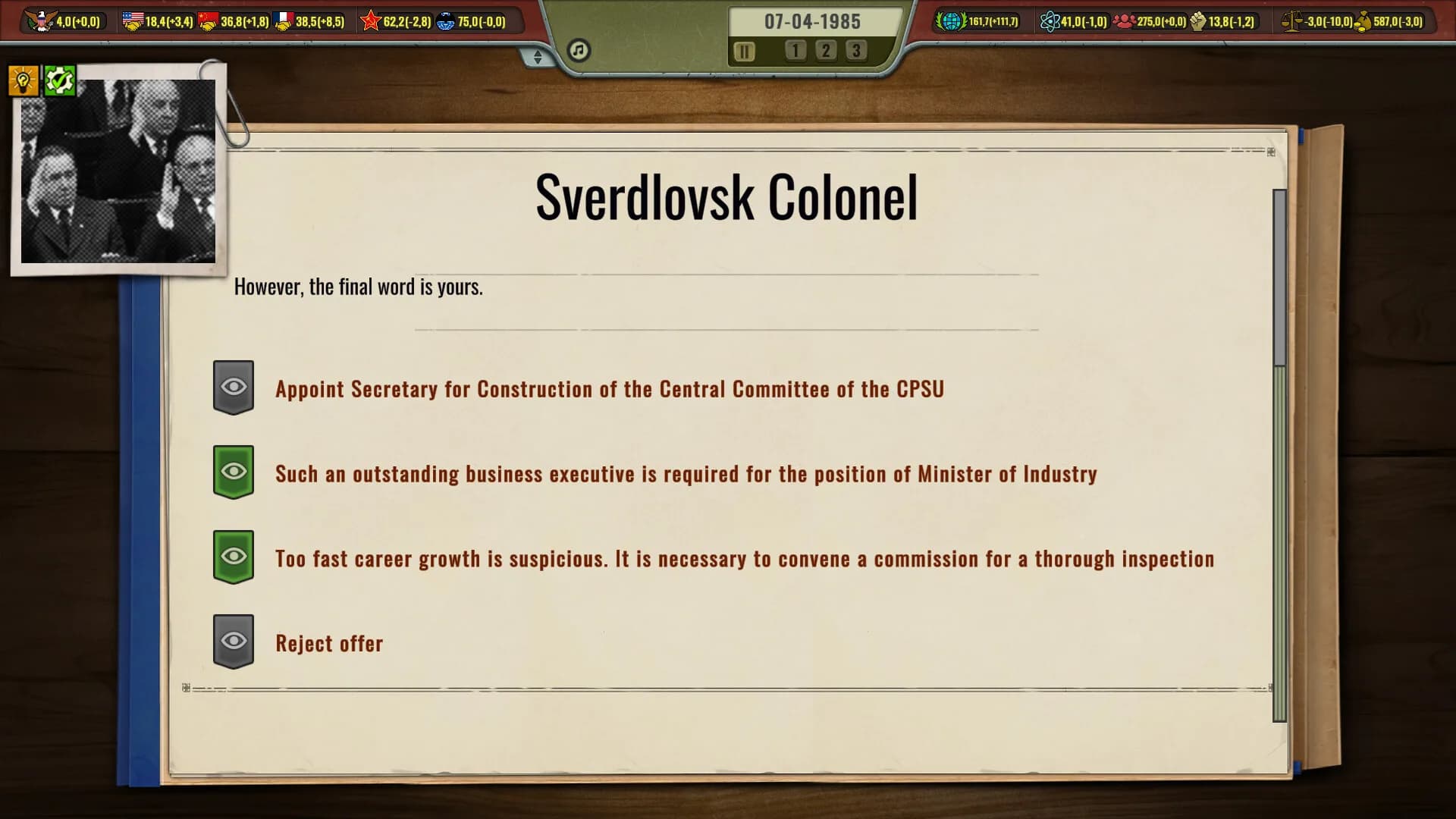 Crisis in the Kremlin: The Cold War görsel 6