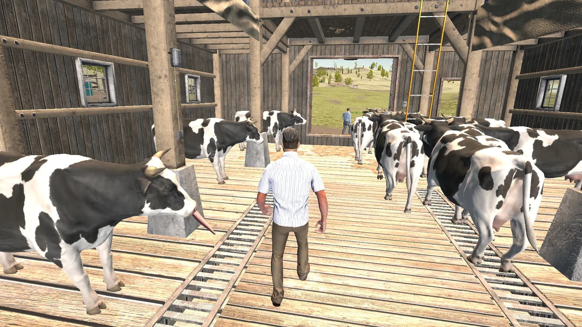 Directly Drink Milk from Cow　【直に牛乳を飲め】 görsel 4