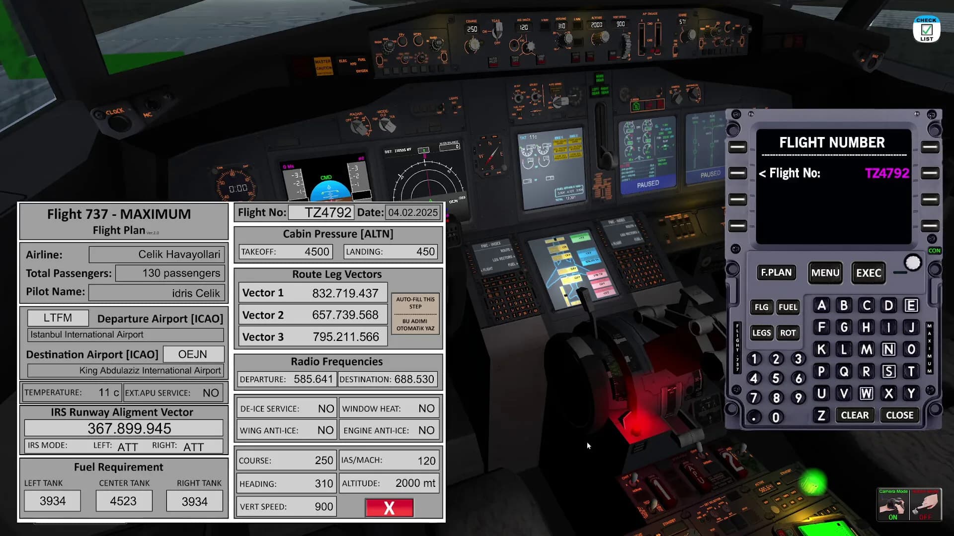 Flight 737 - MAXIMUM görsel 5