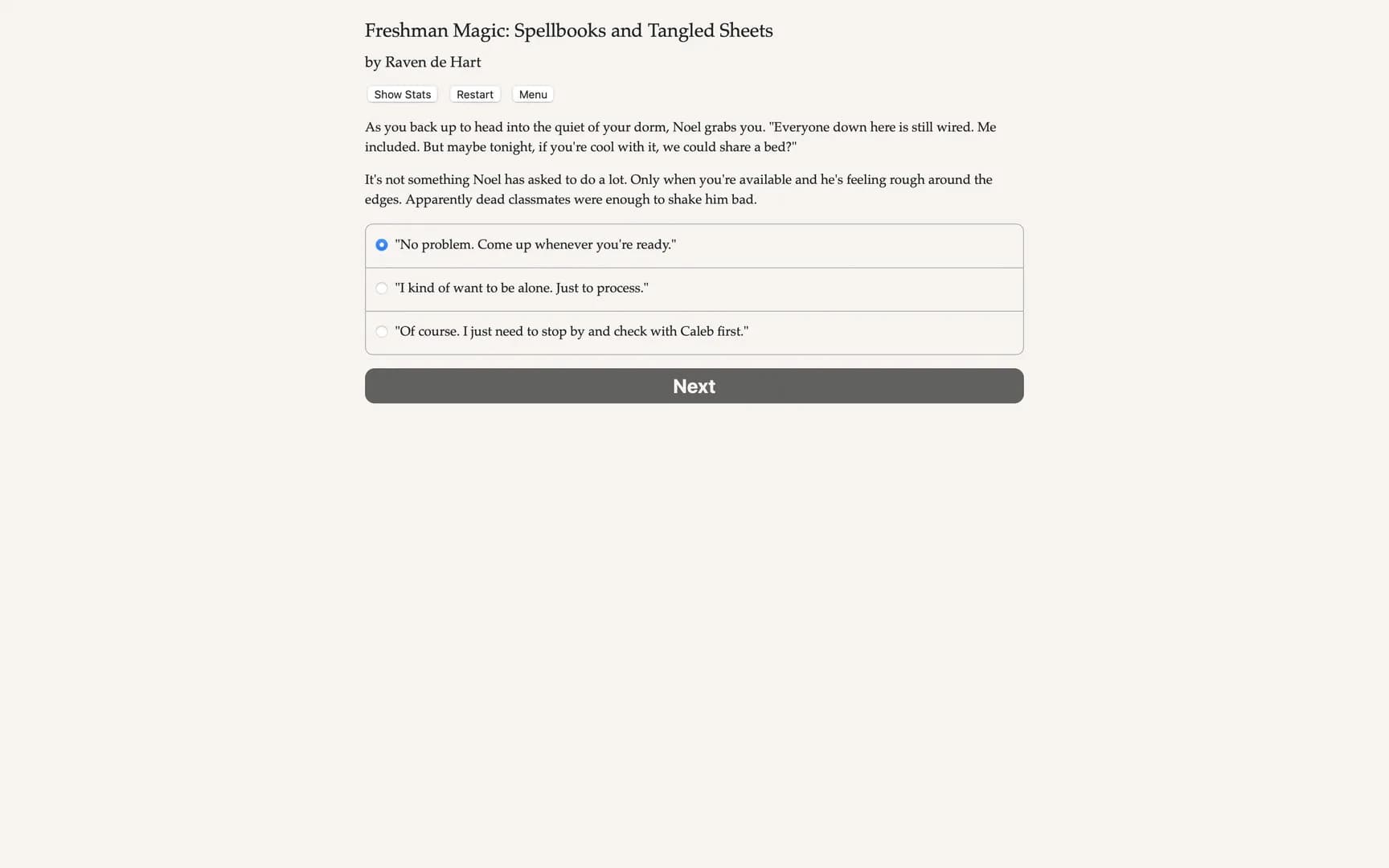 Freshman Magic: Spellbooks and Tangled Sheets görsel 2