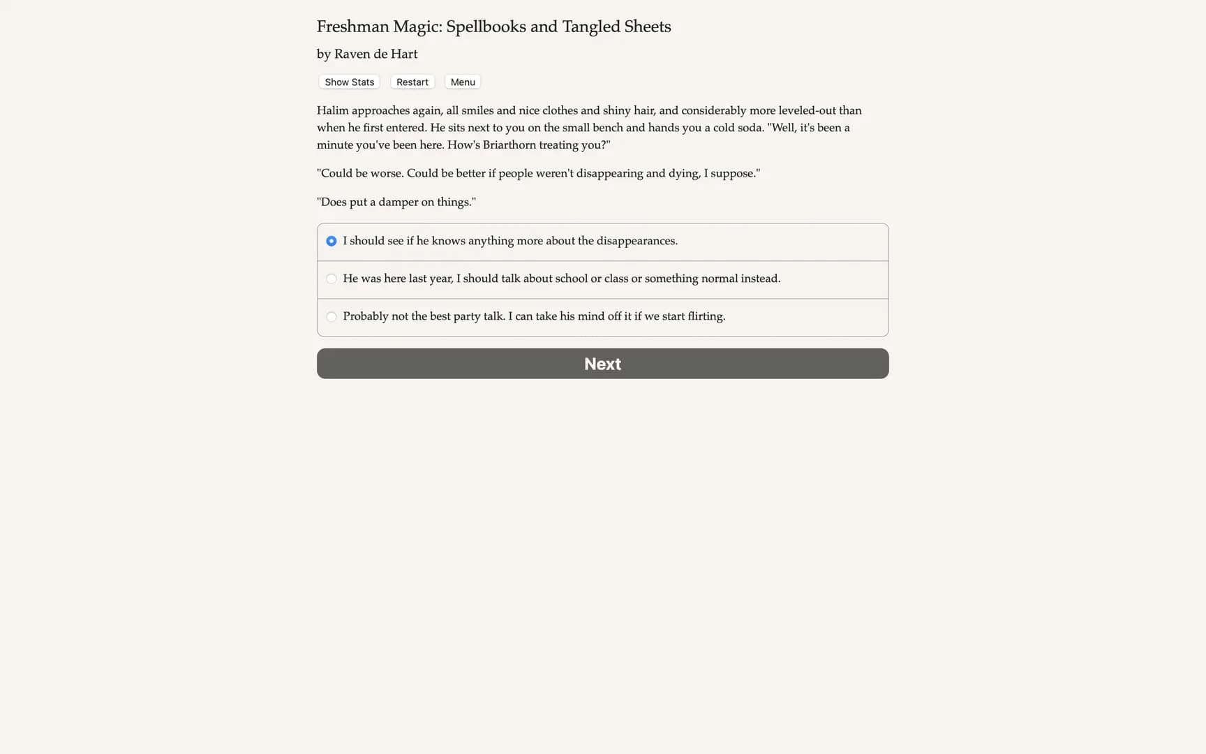 Freshman Magic: Spellbooks and Tangled Sheets görsel 3