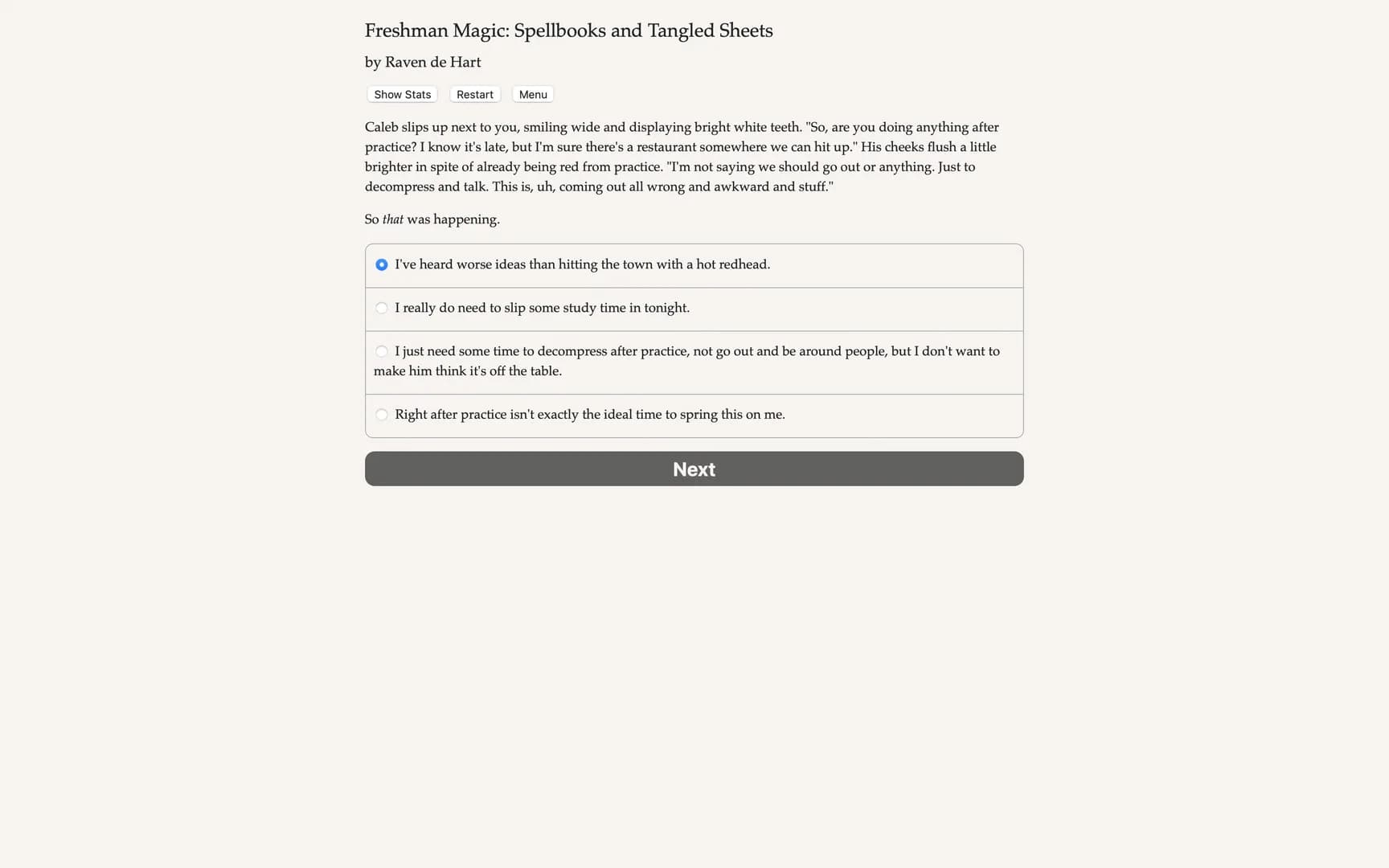 Freshman Magic: Spellbooks and Tangled Sheets görsel 5