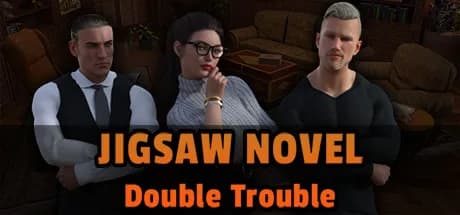 Jigsaw Novel - Double Trouble görsel 1
