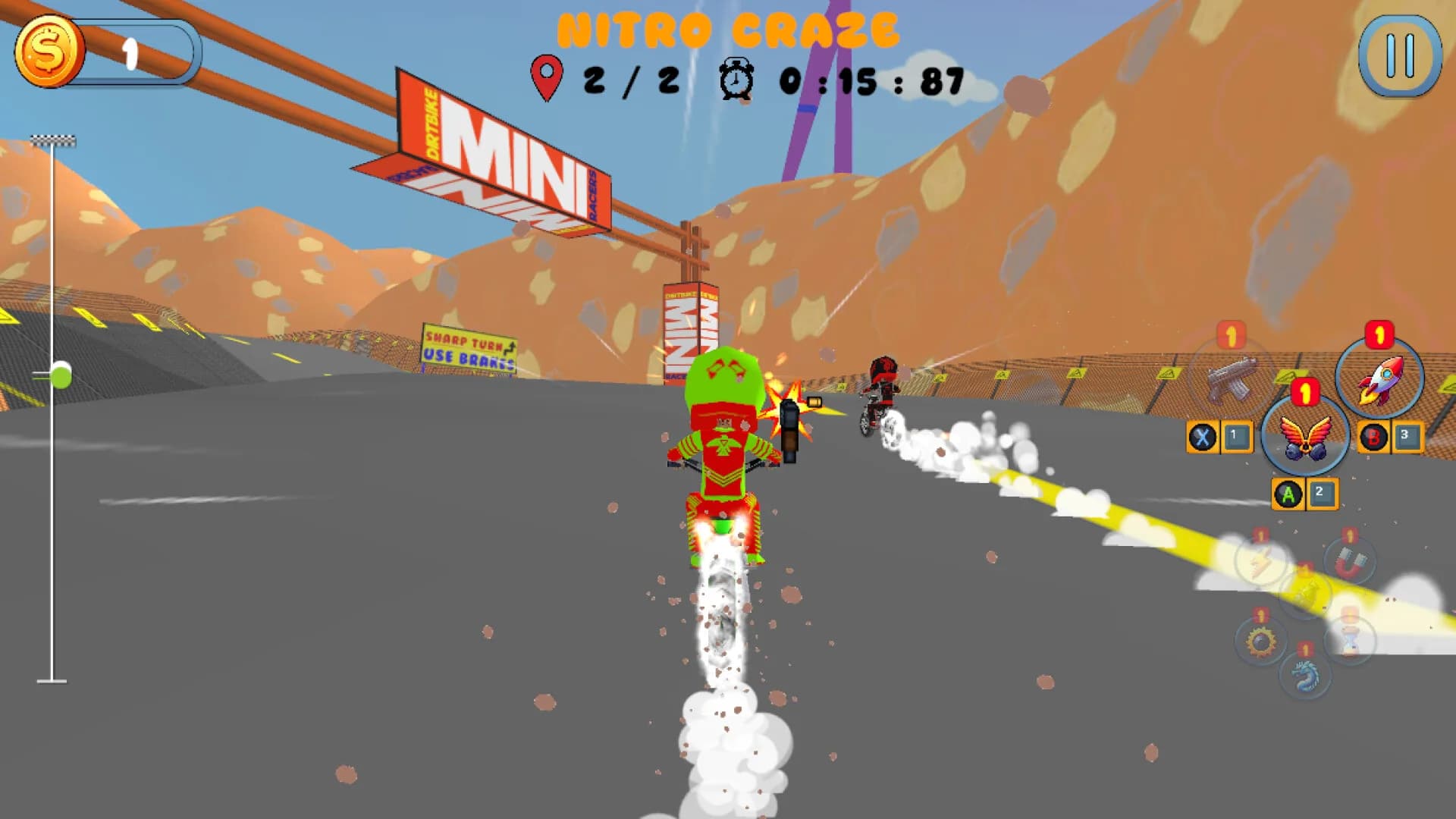 Dirt Bike Mini Racer görsel 7