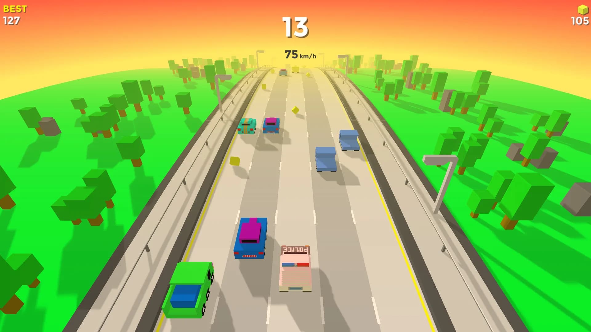 Supreme Race on Highway görsel 4