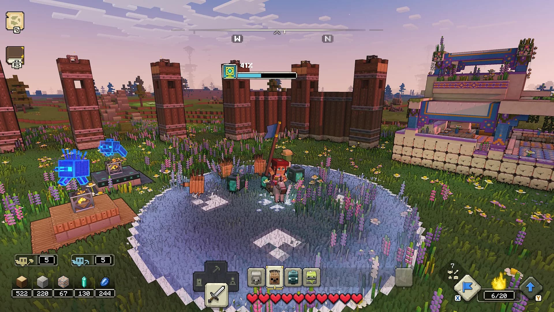 Minecraft Legends görsel 2