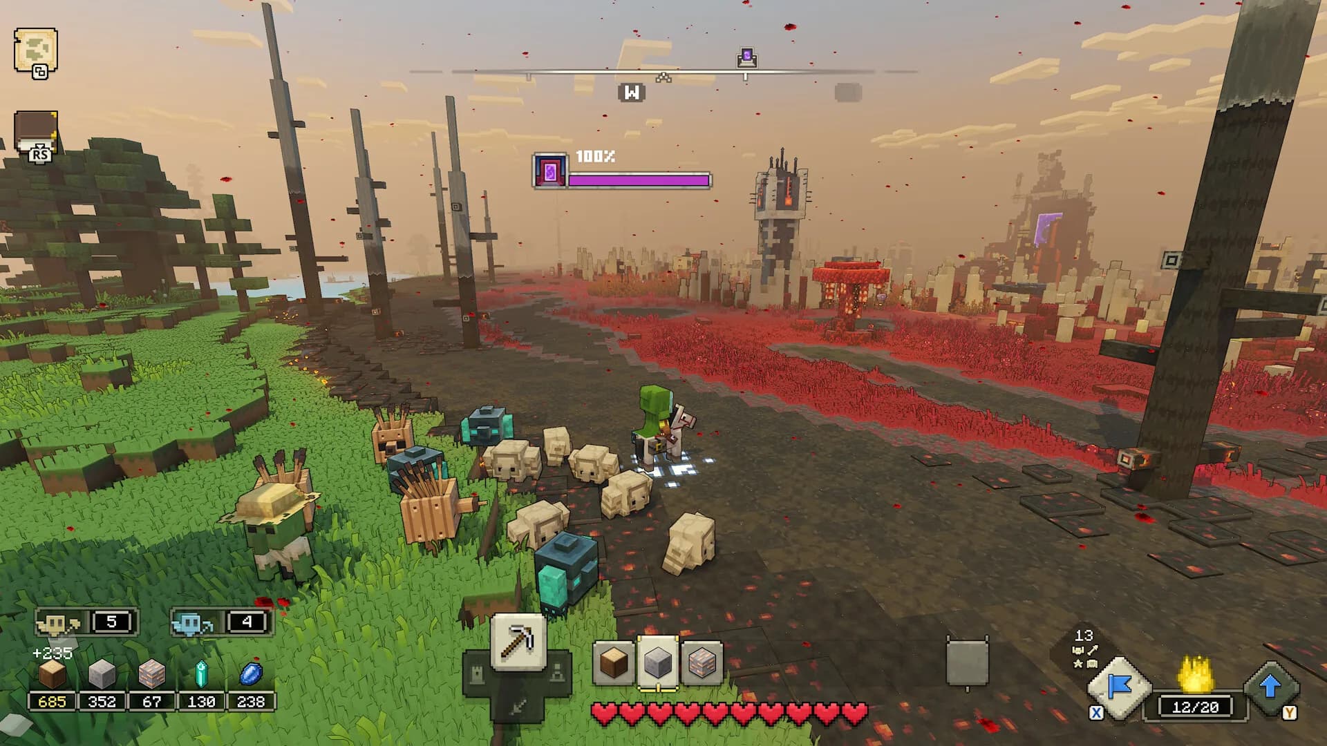 Minecraft Legends görsel 3