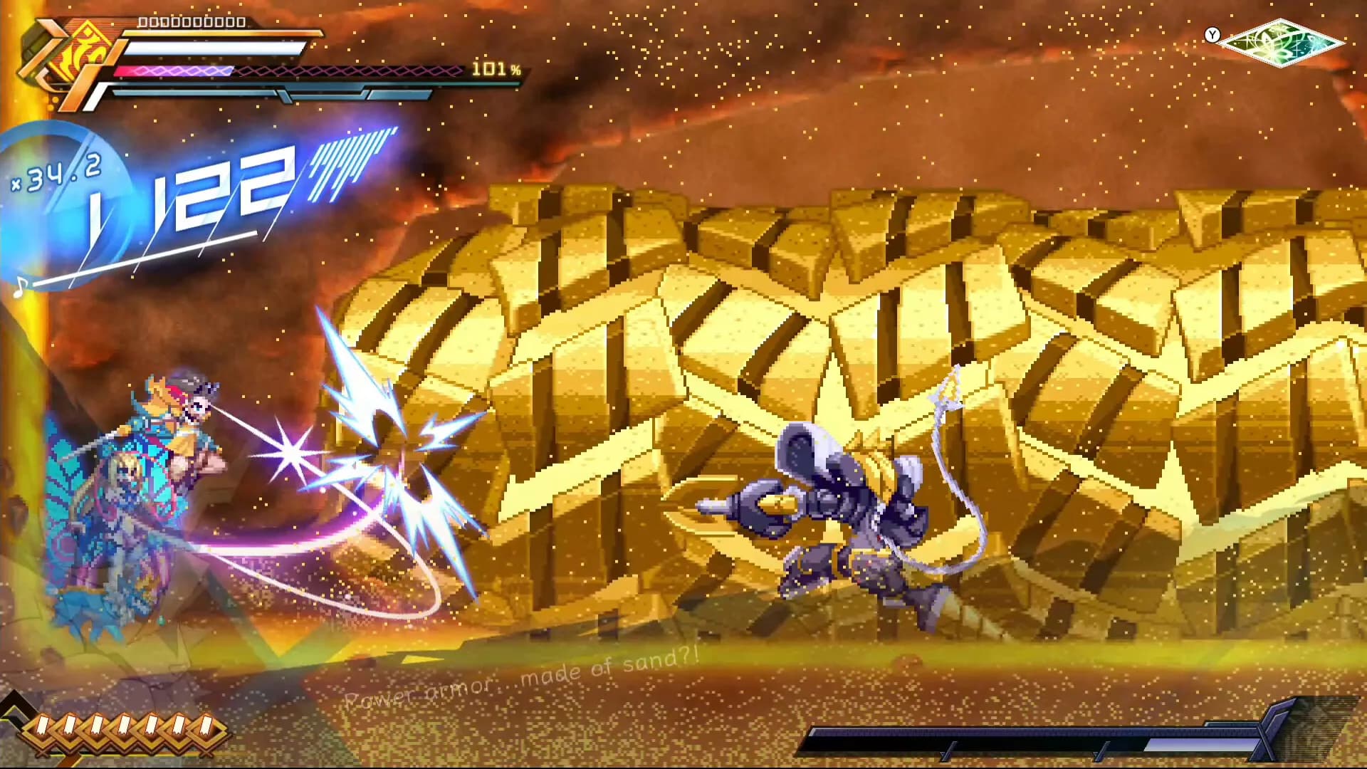 Azure Striker GUNVOLT 3 görsel 4