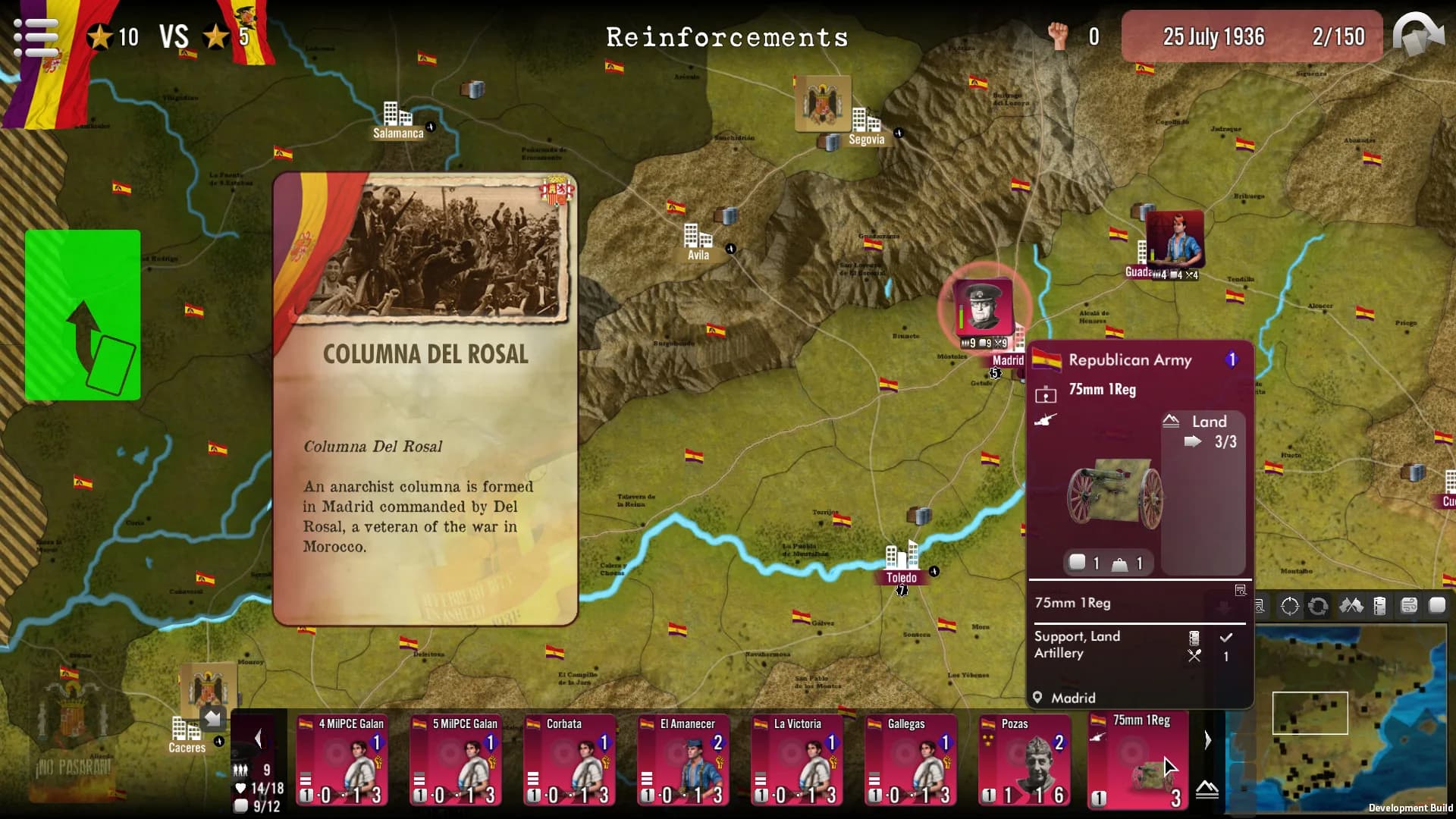 SGS Spain at War görsel 3