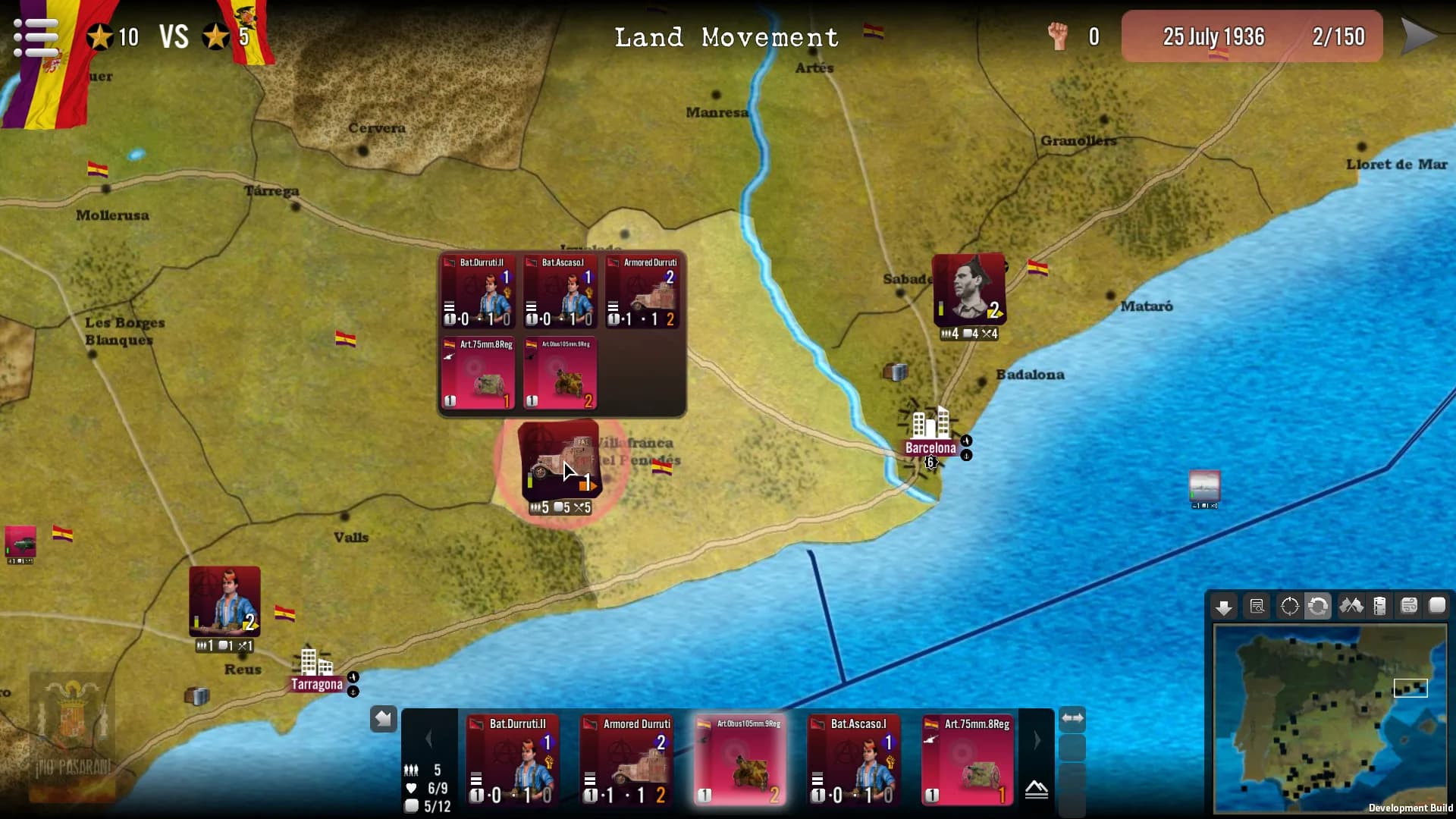 SGS Spain at War görsel 33