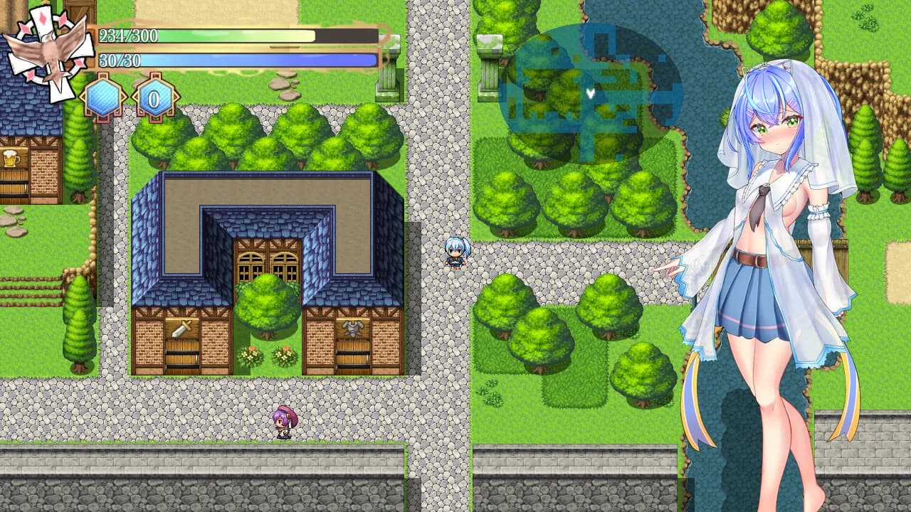 Senpai and the Mysterious Dungeon görsel 2