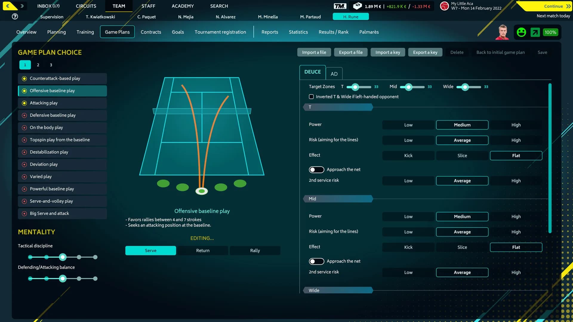 Tennis Manager 2022 görsel 8