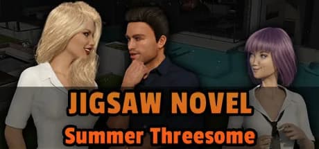 Jigsaw Novel - Summer Threesome görsel 1