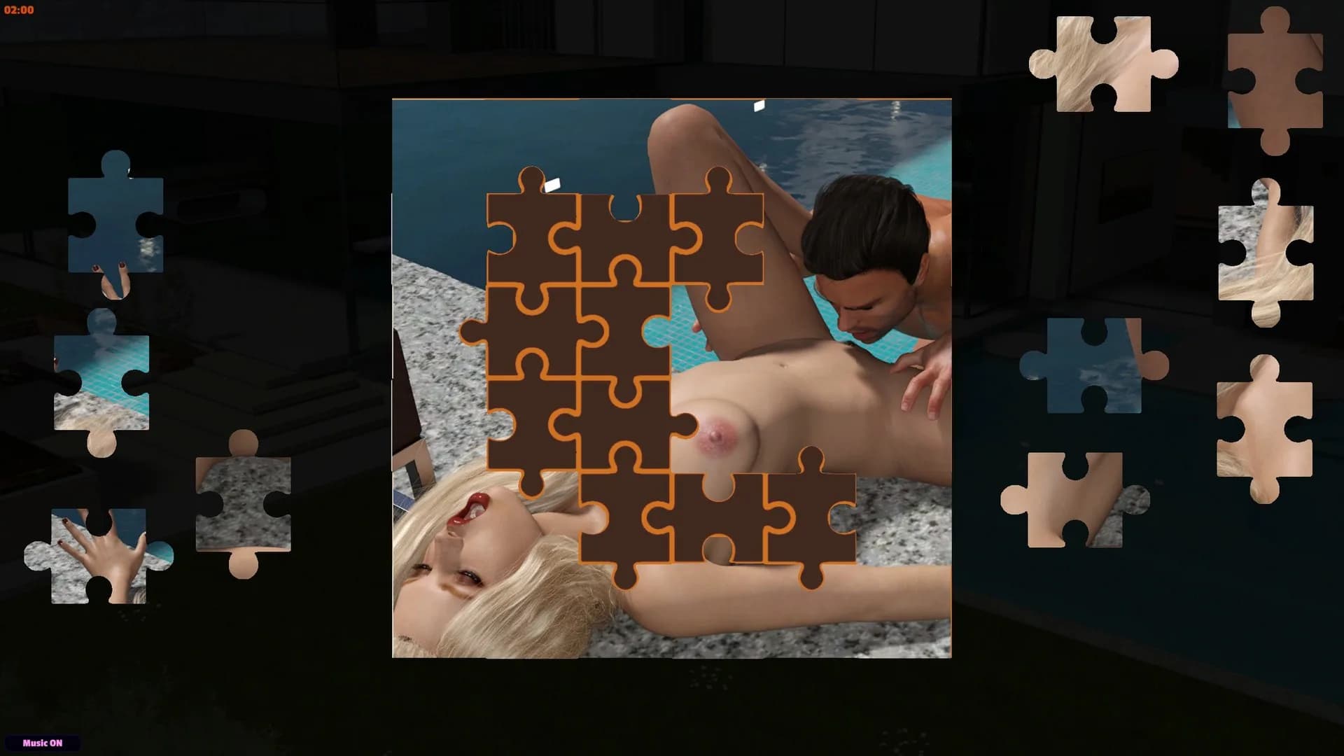 Jigsaw Novel - Summer Threesome görsel 5