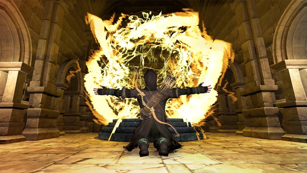 Outcasts of Dungeon:Epic Magic World Fight Rogue Game Simulator görsel 2