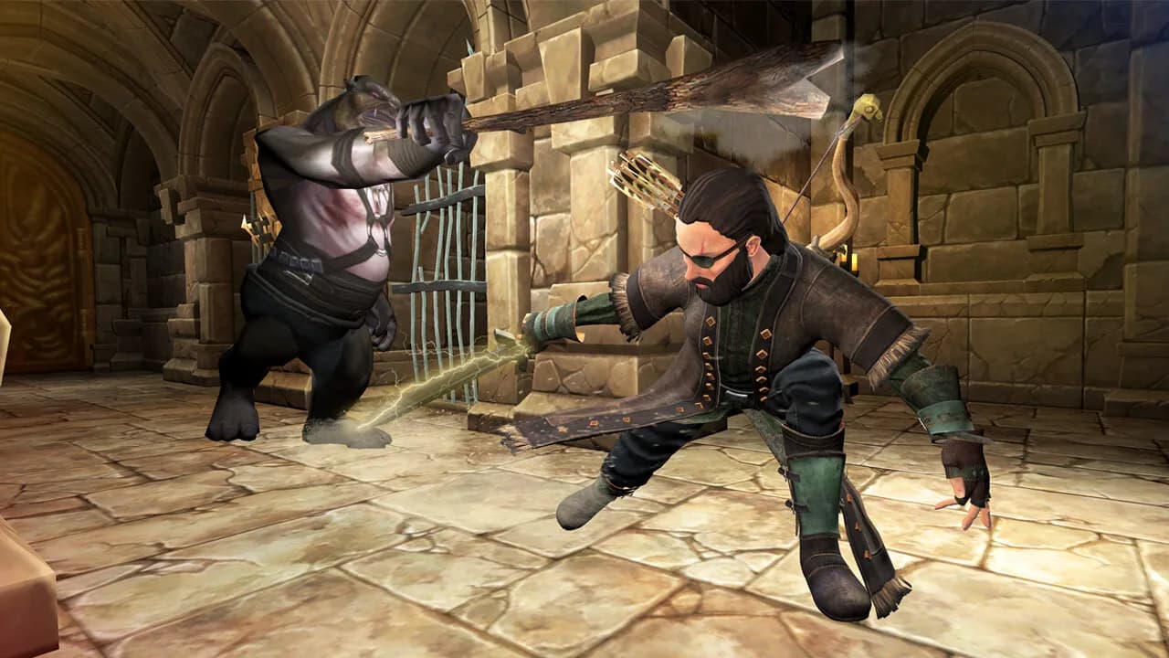 Outcasts of Dungeon:Epic Magic World Fight Rogue Game Simulator görsel 6