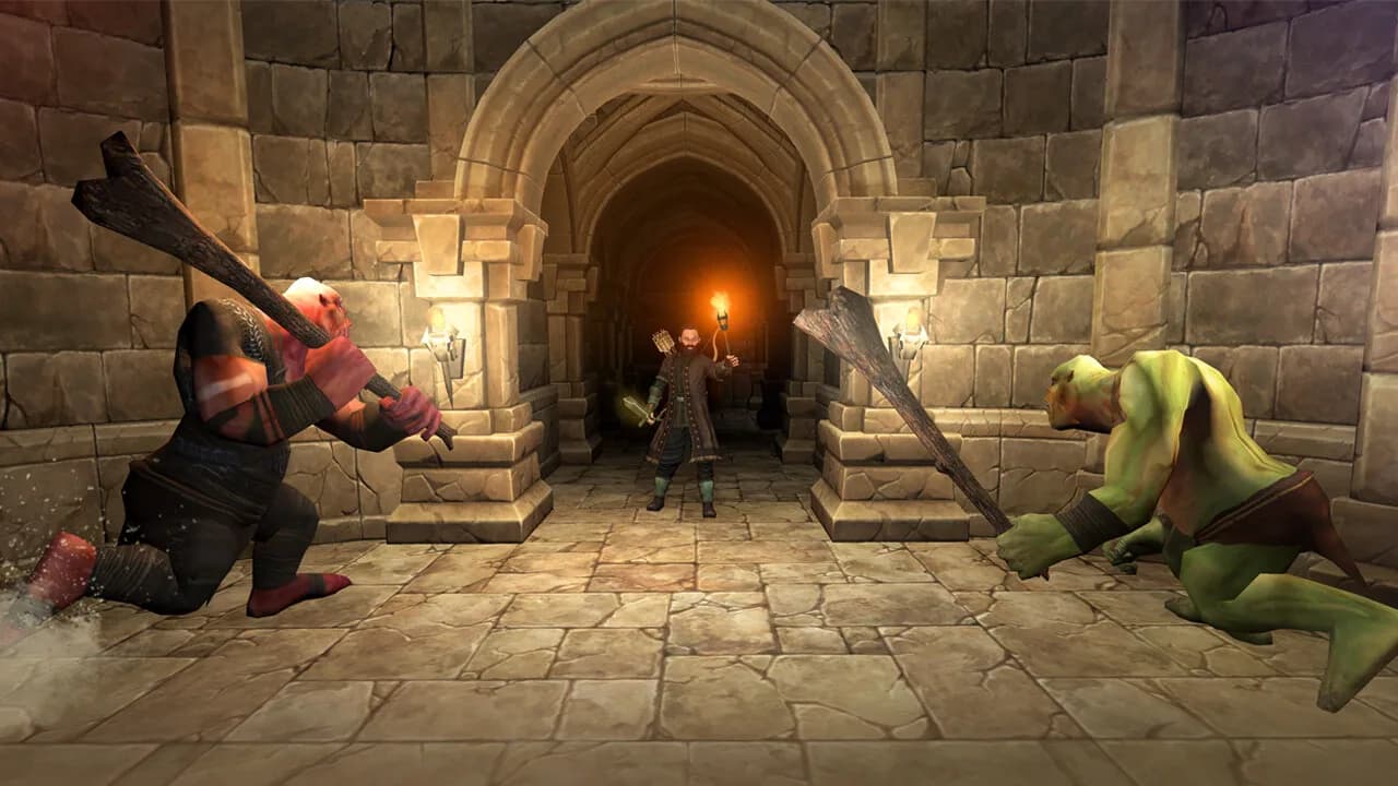 Outcasts of Dungeon:Epic Magic World Fight Rogue Game Simulator görsel 8