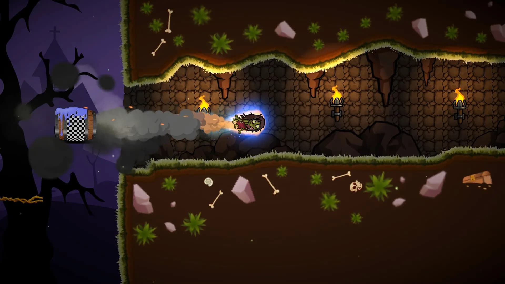 Zombie Barrel Blast görsel 2