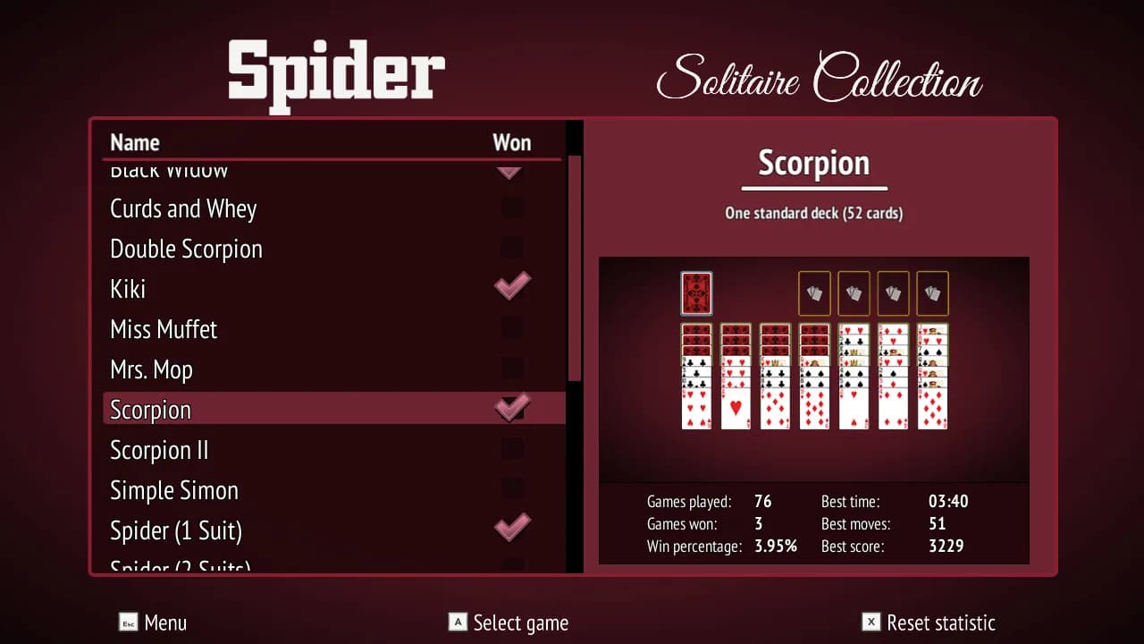 Spider Solitaire Collection görsel 2