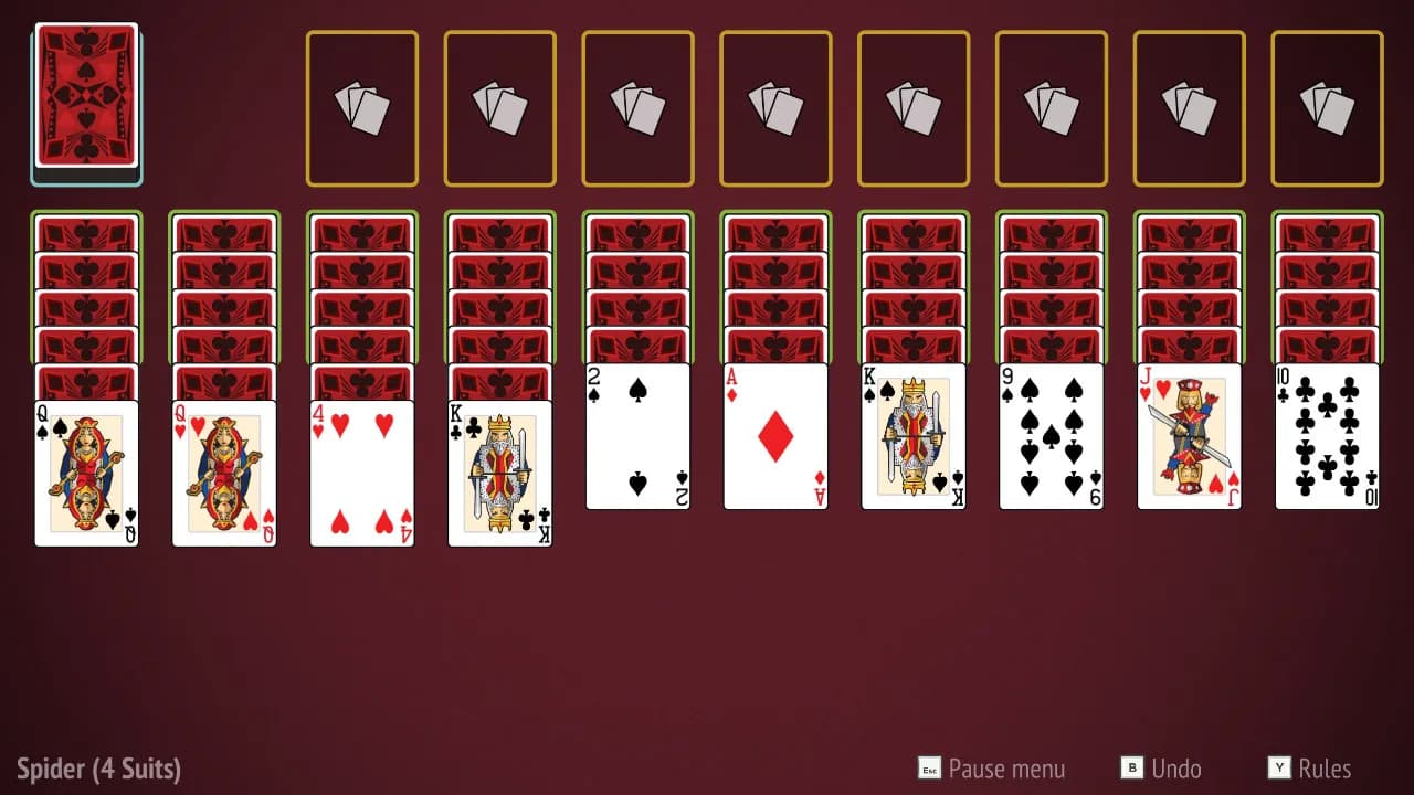 Spider Solitaire Collection görsel 3