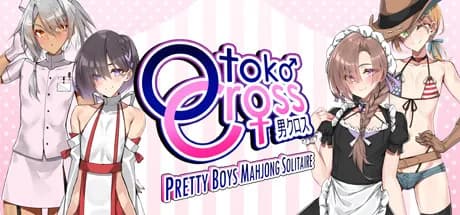 Otoko Cross: Pretty Boys Mahjong Solitaire görsel 1