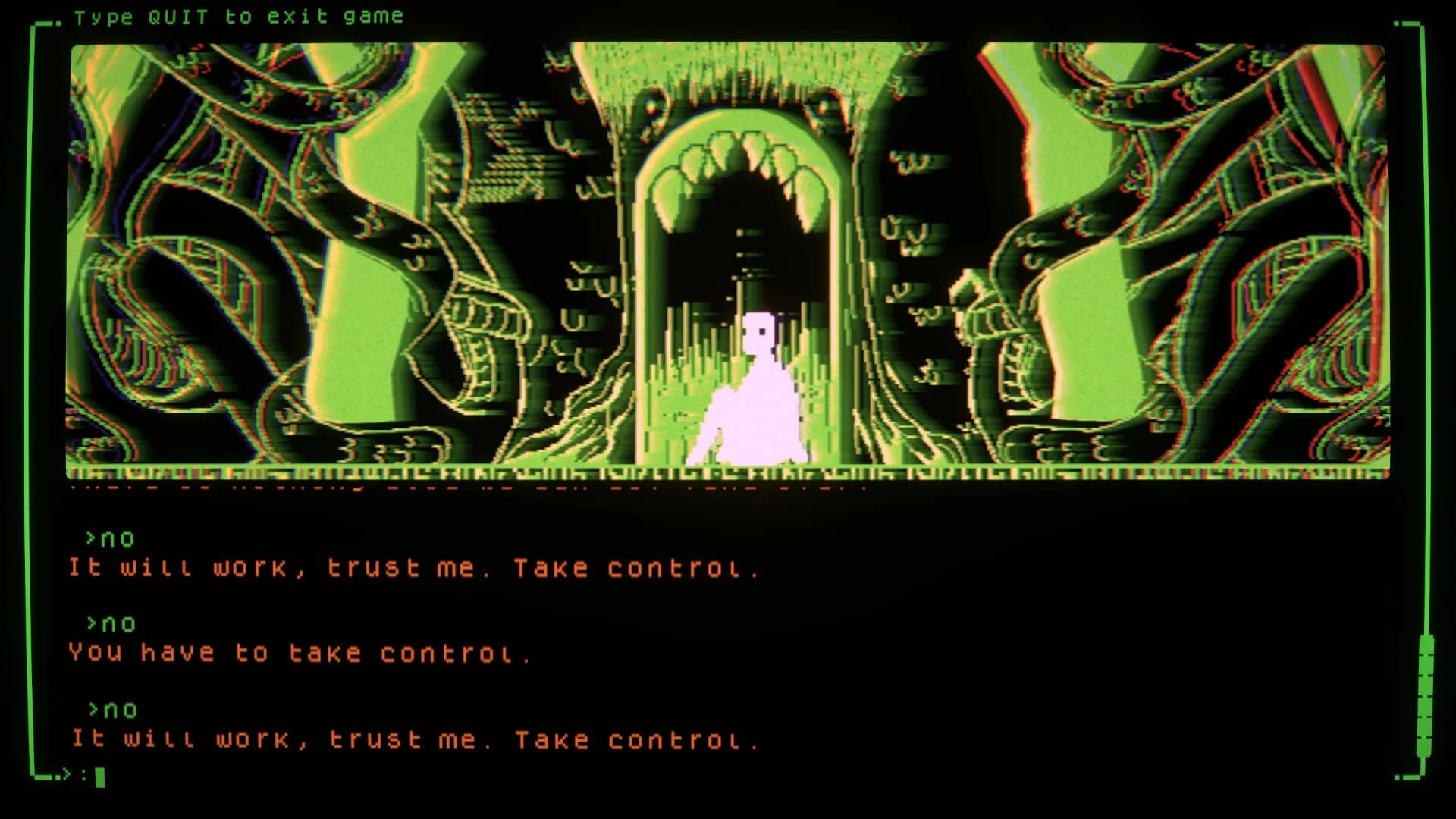 I doesn't exist - a modern text adventure görsel 2