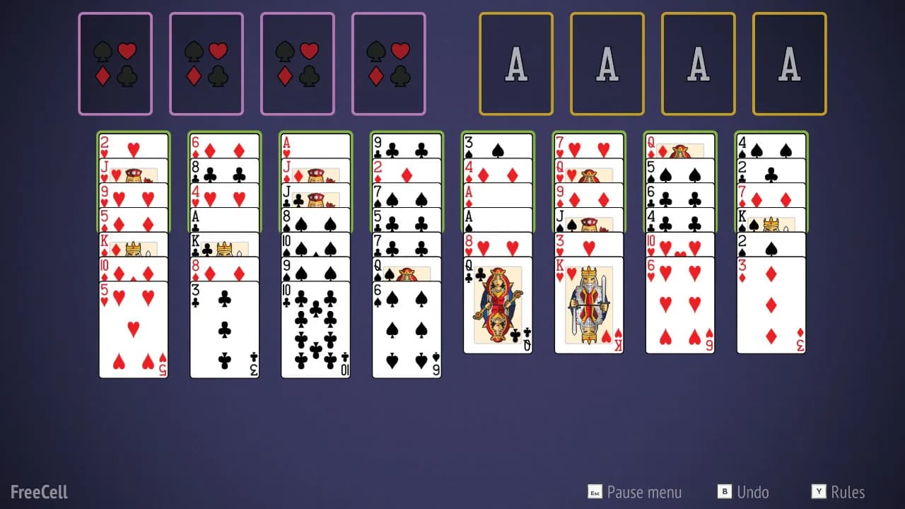 FreeCell Solitaire Collection görsel 3