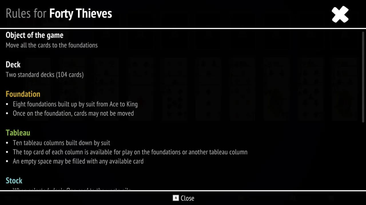 Forty Thieves Solitaire Collection görsel 4