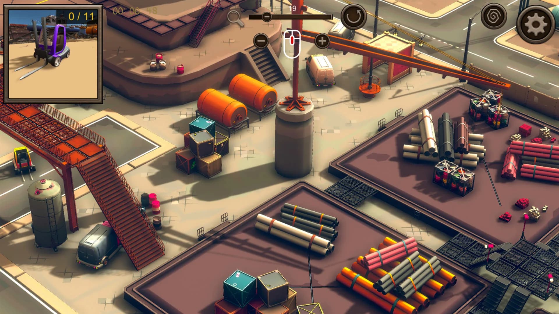 Hidden Harbor Top-Down 3D görsel 5
